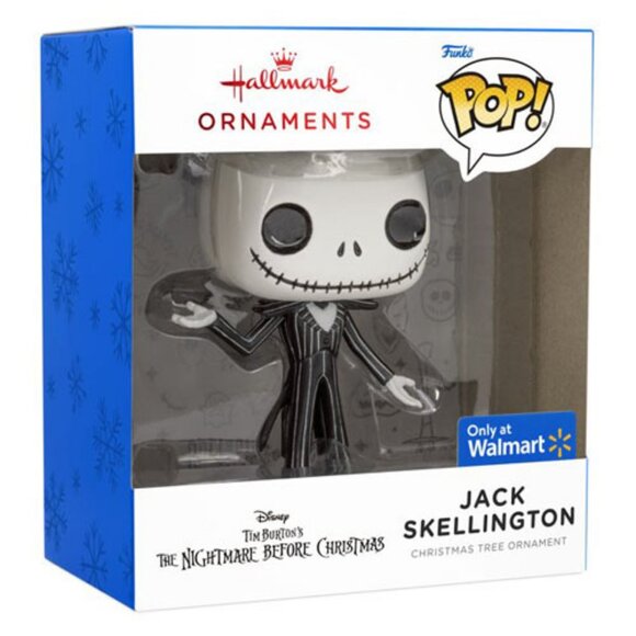 Nightmare Before Christmas Jack Skellington Hallmark Funko Pop Ornament 2022 NIB - Picture 1 of 6